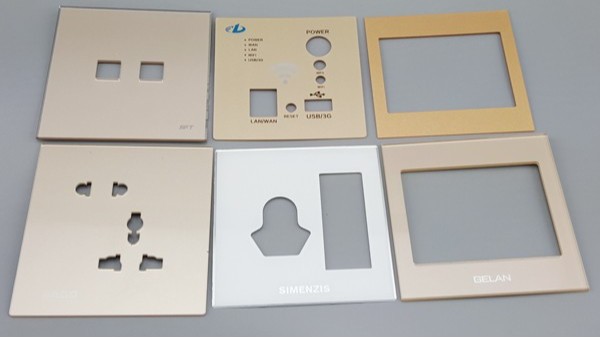 開關面板鏡面金絲印油墨的技術特點